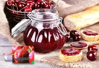 Порционный Вишневый джем (упаковка 15 гр) - 950 сум