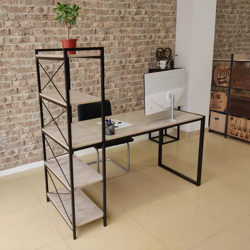 Стол со стеллажом - 1 000 000 сум