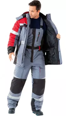 Куртка со светоотражающими полосами Ш-033