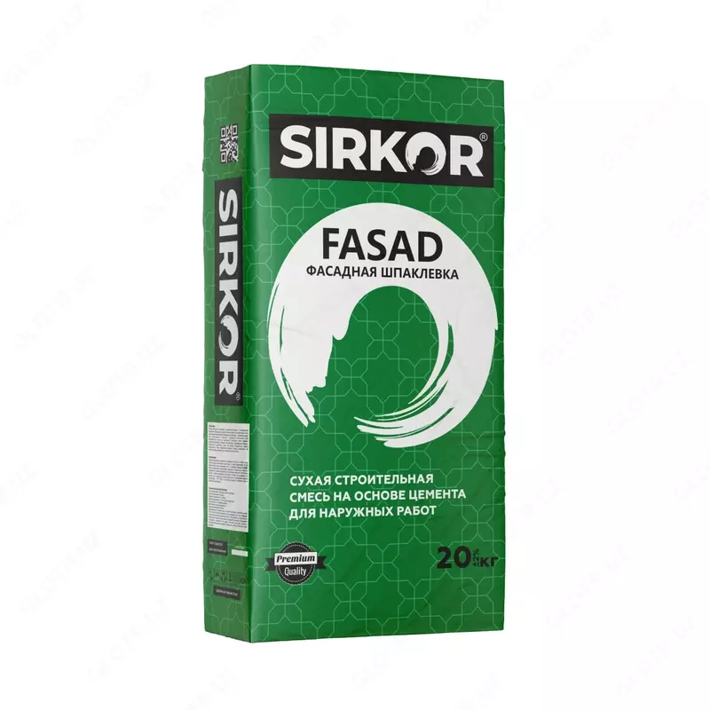 "SIRKOR" tsement shpatkasi "FASAD" 20 kg