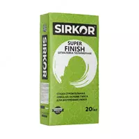 "SIRKOR" шпаклевка полимерная "SUPERFINISH" 20 кг