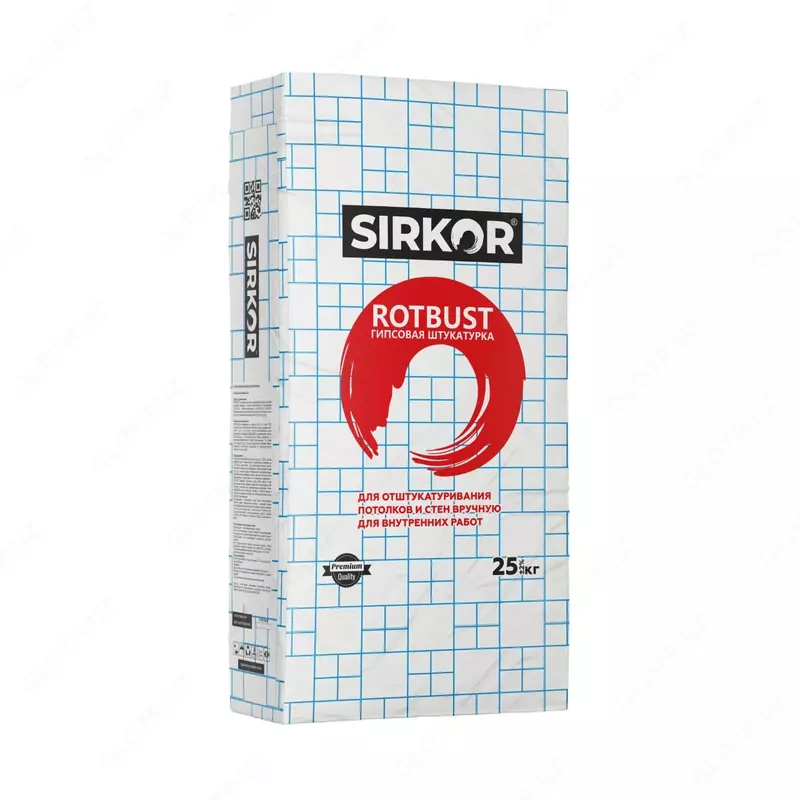 "SIRKOR" gipsi "ROBUST" 25 kg