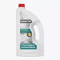 "SIRKOR" akril primer 1 / 7. 1 litr