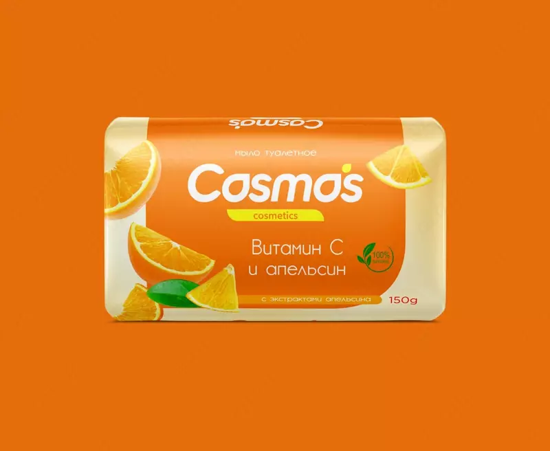 Apelsin ekstrakti bilan COSMOS hojatxona sovuni - по запросу