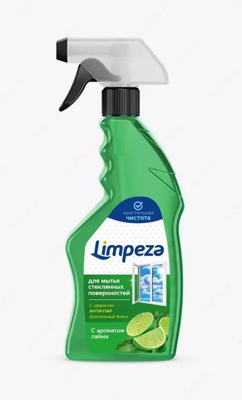 Стеклоочиститель LIMPEZA 500 мл с ароматом лайма