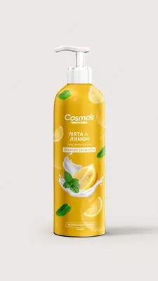 Шампунь Cosmos Cosmetics Мята & Лимон