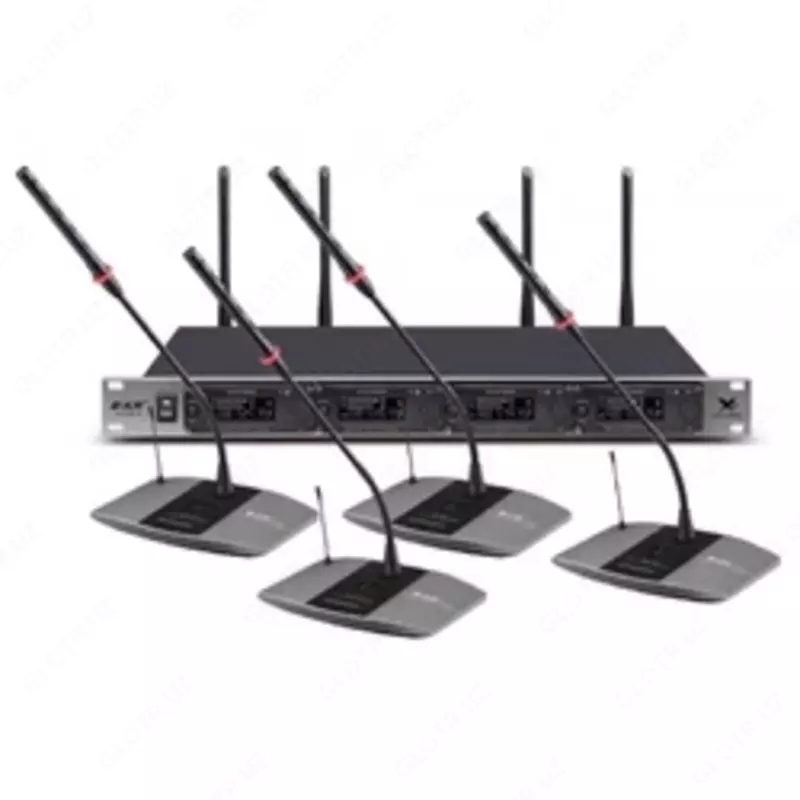 Конференц-система беспроводная 4-канальная KX-D814