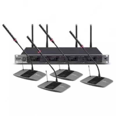 Конференц-система беспроводная 4-канальная KX-D814