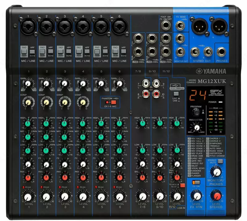 Микшер Yamaha M G12XU