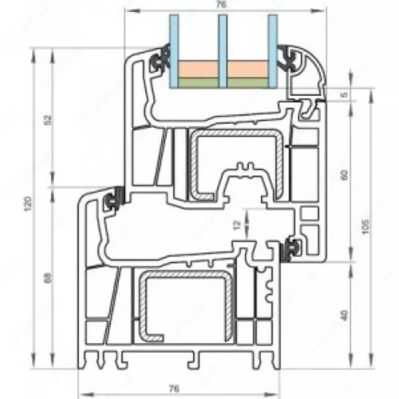   Пластиковые окна 7000 Еngelberg