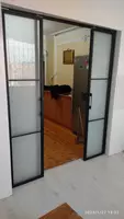 Межкомнатные стеклянные раздвижные дери - от 1 562 809.3 сум