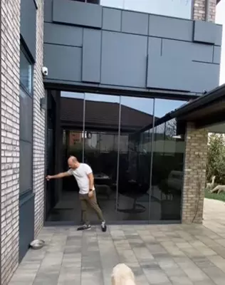 Стильные раздвижные двери / Лофт двери Только в розницу