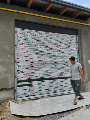 Рольставни ворота в Ташкенте | Rolstavni darvoza | Автомат ворота