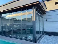 Стеклянные раздвижные двери Стеклянные перегородки