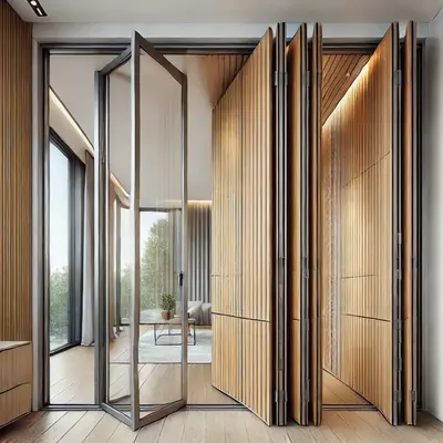 Термальные складные двери/складные двери/раздвижные двери/термальные двери