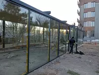 Fasad oynalari /JP konstruksiyalar asosida/ JP konstruksiyalar alyuminiy asosida/Tez montaj va kam xarajat Chakana savdo