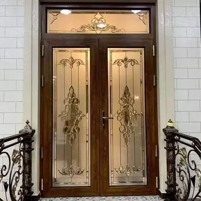 Входные двери / Термо двери / Узорные стекло / Алюминиевые двери