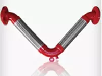 Металлические сильфонные компенсаторы Omega-Flex V-Flex фланцевый (X