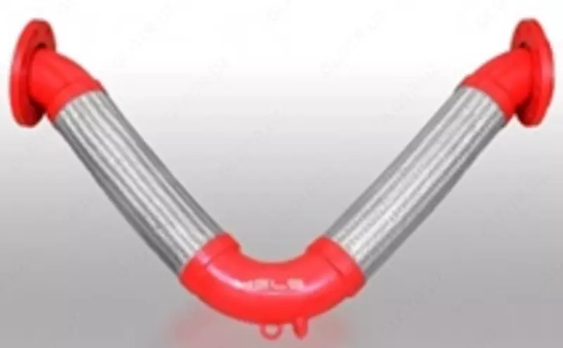 Omega-Flex V-Flex flanesli metall ko'rgichli kengaytirgichlar (X