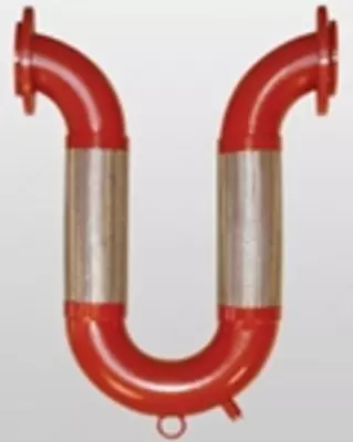 Metall ko'rgichli kengaytiruvchi bo'g'inlar Omega-Flex U-Flex flanesli (X