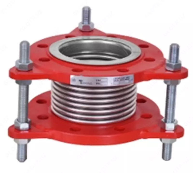 Виброгаситель с ограничительной штангой с двойной лопатой Компенсаторы MKTY-30 DN300 - 19 763 256 сум