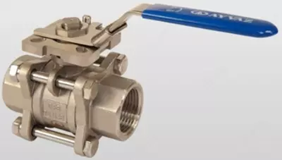 V-3T (AISI316) Шаровой кран из нержавеющей стали 1/2"