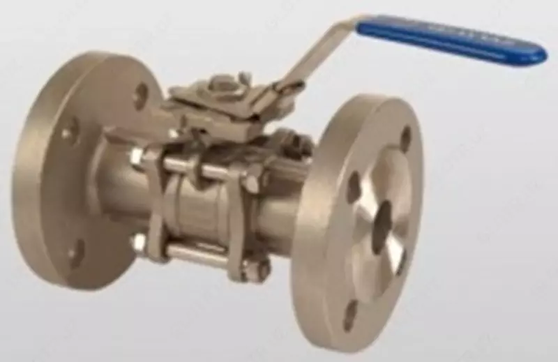 V-3F (AISI304) Фланцевый шаровой кран из нержавеющей стали / DN100