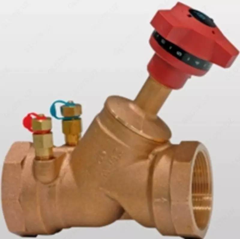 Балансировочный клапан / статического типа / с резьбой / 1