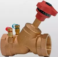 Балансировочный клапан / статического типа / с резьбой / 2