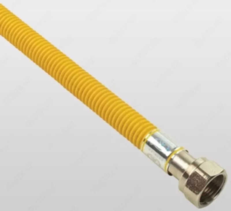 Газовый шланг Ekoflex / с покрытием из ПВХ (штуцер/ниппель 3/4") / 500 mm