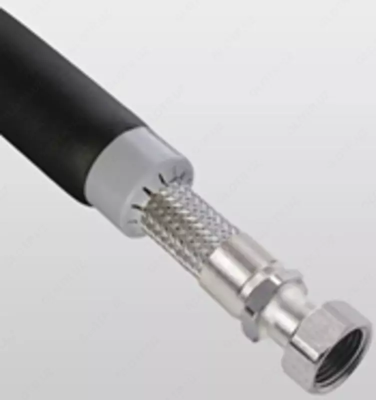 Изолированный разъем фанкойла - плетеного типа (внутренний диаметр: 12 мм) Ниппель 1/2 дюйма x штуцер 1/2 дюйма / 300 - 251 227.8 сум