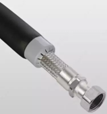 Izolyatsiya qilingan ventilyatorli ulagich - o'ralgan turi (ID: 12 mm) 1/2" Nipel x 1/2" Tikan / 300 - 250 160 so'm / dona