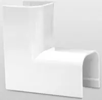 Декоративный кабельный лоток и соединительные материалы / 40 ВНУТРЕННИЙ УГОЛ