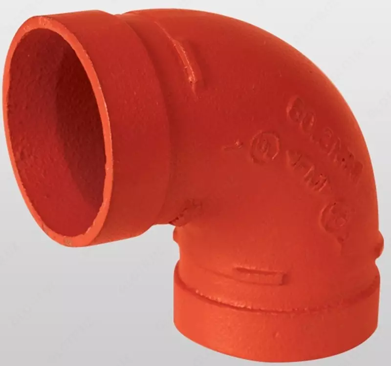 YD 003 Колено с пазами 90°C / 4