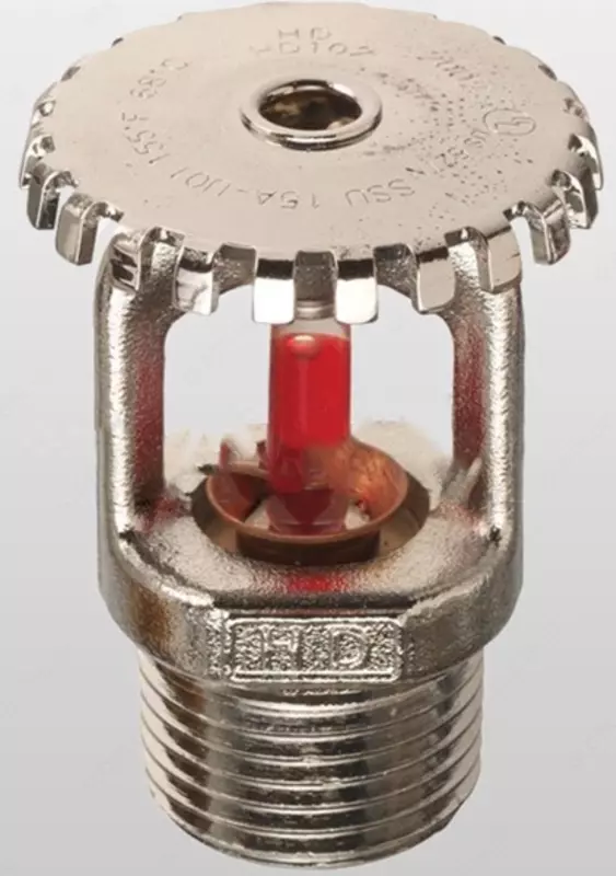 Пожарный спринклер HD / Вертикальный 1/2" NPT Стандартный отклик / 5 мм / UL-FM / Хромированный (68/79/93)ºC / Латунь (68/79/93)ºC - 155 522 сум