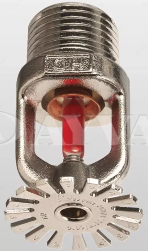 HD yong'inga qarshi sprinkler / osilgan 1/2" / NPT 5 mm standart javob / UL-FM / Chrome (68/79/93)ºC / guruch (68/79/93)ºC - 155 522 so'm