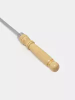 Шампура для грибов и овощей с деревянной ручкой 39 см (16 шт) Только в розницу