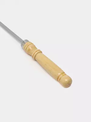 Шампура для грибов и овощей с деревянной ручкой 39 см (16 шт) Только в розницу