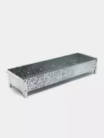 Metall mini-barbekyu 52 sm (Iqtisodiyot) Kumush