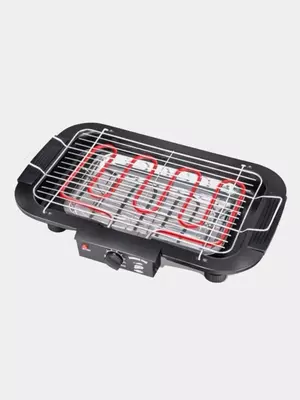 Электрический Мангал-барбекю-гриль "BBQ" 2000W (Черный)