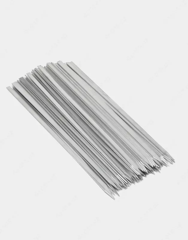 Набор металлических плоских шампуров "Max" 35 см (100 шт)