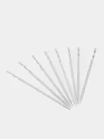 Набор металлических крученных шампуров "ALIK MAN" 31 см (8 шт)