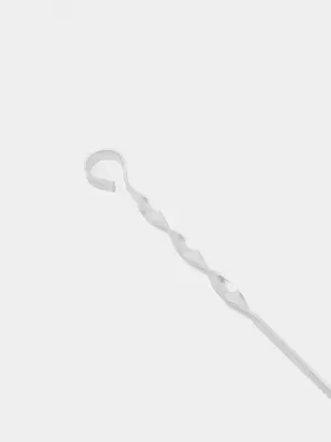 500 000 сум / упаковка Набор металлических крученных шампуров с кольцом на конце "ALIK MAN" 55 см (50 шт)