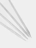 Набор металлических крученных шампуров с кольцом на конце "ALIK MAN" 45 см (4 шт) - 41 000 сум