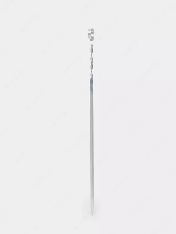 Набор металлических крученных шампуров с кольцом на конце "ALIK MAN" 45 см (4 шт) Только в розницу