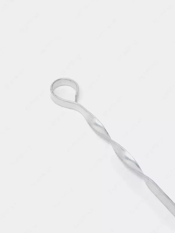 Набор металлических крученных шампуров с кольцом на конце "ALIK MAN" 45 см (4 шт) ALIK MAN