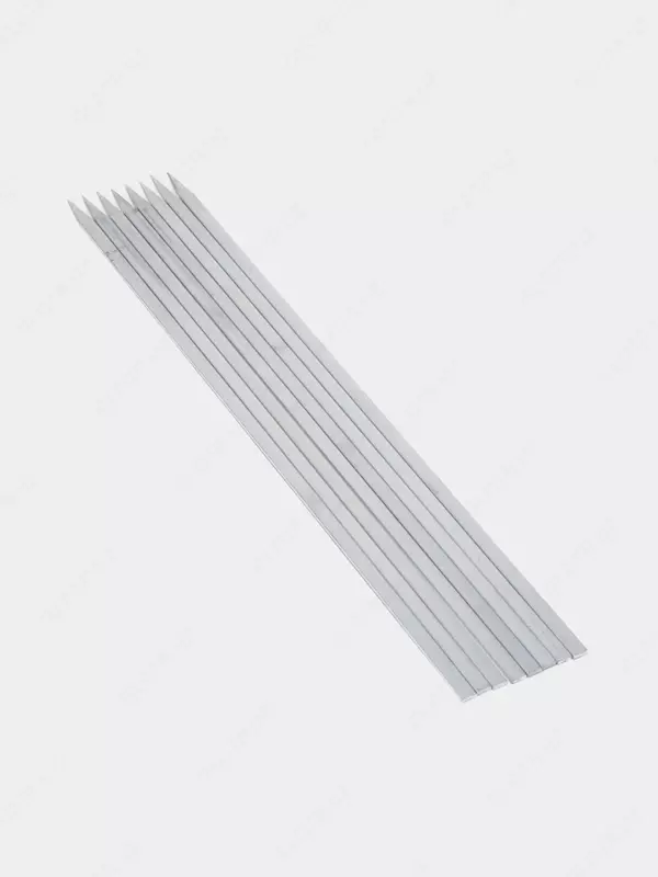 Набор металлических плоских шампуров "Max" 50 см (8 шт)