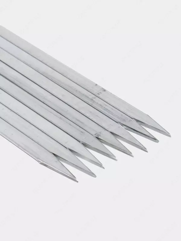 Набор металлических плоских шампуров "Max" 50 см (8 шт)