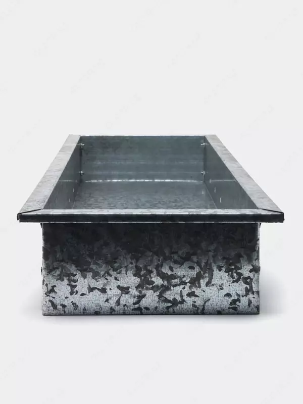 Металлический мангал "Борец" 70 см (Серебристый)