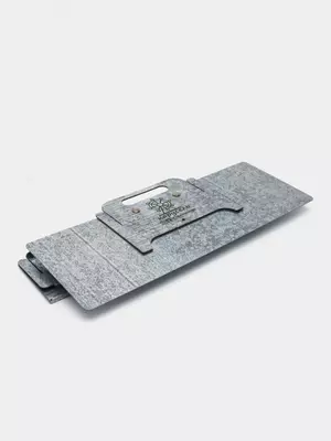 Металлический мангал "Карусель" 54 см (Серебристый)